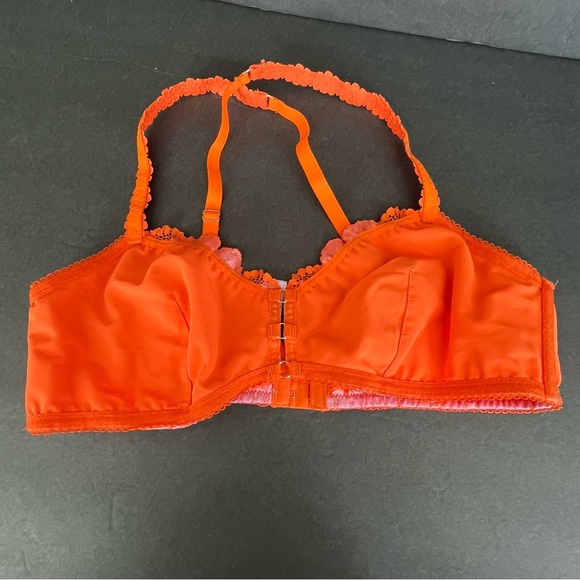 Savage X Fenty Bra XL See Size Chart “Perfect Poppies” Lace Bralette Sold Out - Picture 7 of 12